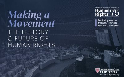 Making a Movement: The History and Future of Human Rights